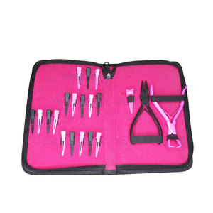 Kit de herramientas de extensión de cabello al mejor precio al por mayor de fábrica con alicates de apertura más cercanos - Product Image 2