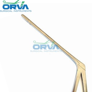 Pince ORL manuelle en acier inoxydable de haute qualité poignée de couleur de mâchoire dentelée pour ensemble d'instruments de procédures chirurgicales nasales d'oreille - Product Image 4