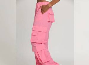 Pantalones Cargo Cómodos para Mujer, Ligeros, de Alta Calidad, Ecológicos, Resistentes al Viento, Transpirables, Colores Personalizados, Servicio OEM, Gran Venta - Product Image 3