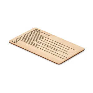 ที่ใส่บัตรและธนบัตรไม้ไผ่แบบรักษ์โลก CUSTOS พร้อมระบบป้องกัน RFID อุปกรณ์ที่ยั่งยืน - Product Image 4