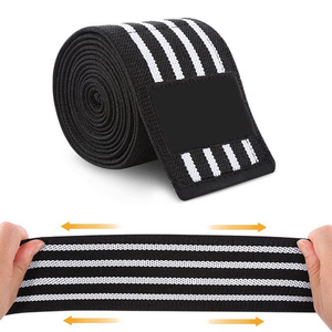 Bandes de genou extensibles personnalisées très résistantes, nouvelle arrivée, bandes de genou pour la musculation, vente chaude - Product Image 5