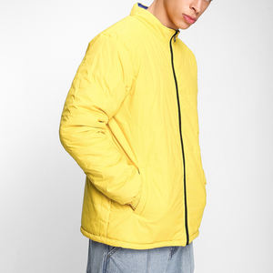 แจ็กเก็ตขนปลาปักเป้าทำจากไนลอนสำหรับผู้ชายเสื้อฮู้ดแบบมีซิปให้ความอบอุ่นใช้ในฤดูหนาวโลโก้ได้ตามต้องการ - Product Image 4