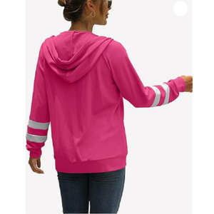 Haute qualité hiver femmes sweats à capuche zippés unisexe à manches longues surdimensionné sport sweats à capuche zippés pour les femmes du Bangladesh - Product Image 3