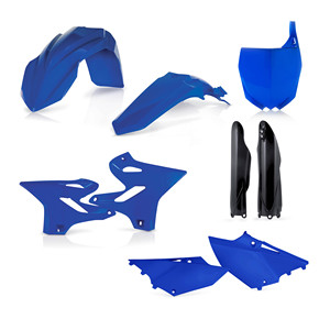 Kit de Carenado Completo de Plástico Negro Acerbis para Motocicleta Yamaha Todoterreno, Orificios de Montaje Preperforados, Alta Calidad - Product Image 1
