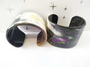 สร้อยข้อมือรูปเขาควาย/กำไลข้อมือแฟชั่นสำหรับผู้หญิงดีไซน์อาเกตสไตล์สัตว์มีสไตล์ - Product Image 3