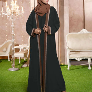 2025 nouveau élégant personnalisé taille et couleurs Abaya pour les femmes meilleure qualité vêtements musulmans dans le meilleur tissu grande taille disponible - Product Image 1