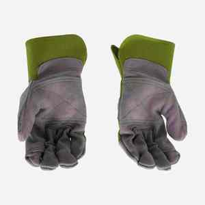 Guantes de trabajo de cuero antiestáticos Cuero de vaca Split Durable Heavy Duty Construcción industrial Aprobado Guantes de trabajo de cuero - Product Image 5
