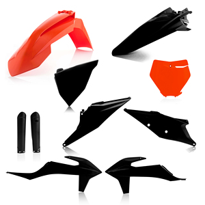 For KTM Acerbis Full Plastic <b>Kit</b> ABS Material Motorcycle Fairing Per <b>KIT</b> - Product Image 1