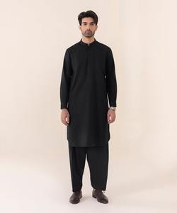 المنتجات الأكثر رواجًا ألوان ثابتة للرجال السلوار كميز أسعار الجملة الأنيقة للرجال شالوار كاميز أسعار الجملة - Product Image 2