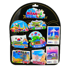 Logotipo personalizado impresión <span class=keywords><strong>Rapa</strong></span> Nui Isla de Pascua recuerdo Vida Marina Valparaíso Chile Moai imán - Product Image 5