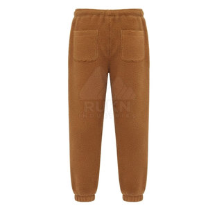 Modern Heavyweight 100% Cotton <b>Fleece</b> <b>Joggers</b> for Men Casual Streetwear Pants Comfortable Fit Mid Eco-Friendly Quick Dry Custom - Product Image 6