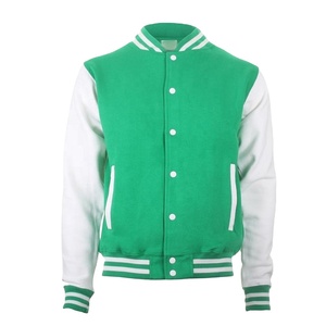 Manteau d'hiver décontracté en laine pour garçons Veste universitaire brodée Lettermen solide Coupe-vent respirant pour les sports de plein air Teinture légère - Product Image 1