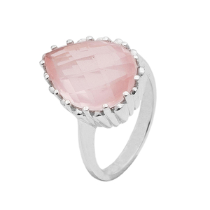 Customized Latest Design Classic 925 Sterling <b>Silver</b> Red Ropada Gemstone <b>Ring</b> High-grade Prong Setting for Party Wholesale Low - Product Image 6