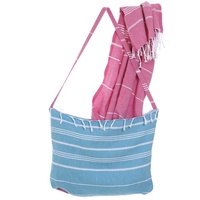 Transformateur de base Pestemal turc personnalisé serviette de plage unisexe Convertible été sac de plage pour femmes hommes serviettes de bain sans sable