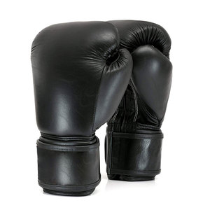 Gants de combat d'entraînement professionnel OEM et ODM de haute qualité Gants de boxe MMA en cuir - Product Image 2