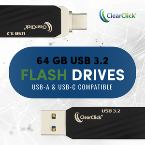 64GB <b>USB</b> 3.2 Flash <b>Drives</b> with <b>USB</b>-A and <b>USB</b>-C Compatibility (6-Pack) - Product Image 2