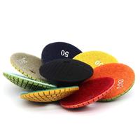 Offre Spéciale Tampons de Polissage Diamantés pour Marbre, Granit, Quartz, Béton, OEM, Convexes, en Résine, Haute Résistance, Longue Durée, Utilisation Humide