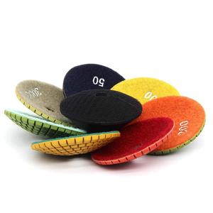 Offre Spéciale Tampons de Polissage Diamantés pour Marbre, Granit, Quartz, Béton, OEM, Convexes, en Résine, Haute Résistance, Longue Durée, Utilisation Humide - Product Image 4