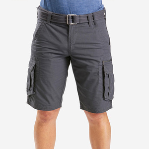 Pantalones Cortos Deportivos para Hombre, 100% Algodón, Estilo Casual, Tela Oxford, Cintura Elástica, Antiarrugas y de Secado Rápido - Product Image 3