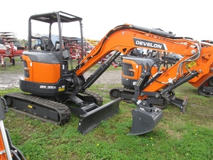 รถขุดขนาดเล็กแบบตีนตะขาบ รุ่น DX35Z-7 ปี 2025 กำลังขุดสูง 120 กิโลวัตต์ - Product Image 6