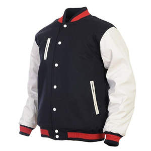 Chaquetas de Invierno para Hombre al por Mayor OEM, Chaquetas Varsity con Logotipo Personalizado Bordado, Tallas Grandes, Diseño Personalizado - Product Image 1