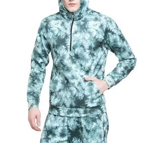 Precio barato Hombres Tie Dyed Chándal transpirable cómodo duradero mejor Fabricación de alta exigencia ropa activa Hombres Chándal - Product Image 6