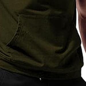 Camisa de calle Vintage en blanco de peso pesado Camiseta sin mangas de algodón de gran tamaño lavada Camiseta sin mangas personalizada para hombres por Dress Sports - Product Image 2