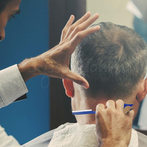 Peine texturizador de maquinilla de afeitar para adelgazar el cabello duradero con mango cómodo y hoja afilada para estilistas profesionales - Product Image 5