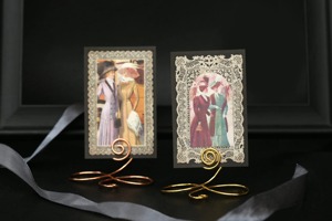 Antique <b>Card</b> Holder Industrial Metal Display Stand Ideal For Table Display And Party Weddings Events Restaurants and Home Decor - Product Image 2