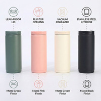 Nouveaux produits : gobelets de voyage en acier inoxydable avec couvercles rabattables, bouteilles de sport, gobelets isothermes anti-fuite, tasses à café