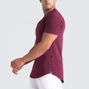 Camiseta Deportiva para Hombre, 100% Algodón, Secado Rápido, para Gimnasio y Entrenamiento, Transpirable, Tejida, Estampada, Ropa Deportiva, Camisetas al por Mayor - Product Image 5