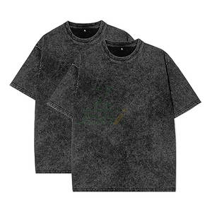 Camisetas Premium de Cuello Alto para Hombre, 210 g/m², Corte Regular, 100% Algodón Tejido, Logotipo Personalizado, Estilo Formal, Transpirable y de Secado Rápido - Product Image 1