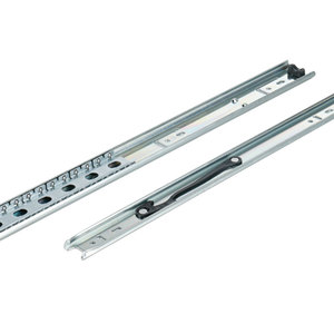 Glissière télescopique à roulement à billes à extension complète économique de 35 mm, 3 plis, pour meubles, armoires de cuisine, tiroirs de salle à manger - Product Image 1