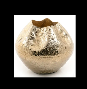 Jarrones Geométricos de Aluminio Fundido con Recubrimiento Dorado para Flores, Decoración de Interiores del Hogar, Exhibición de Flores - Product Image 3