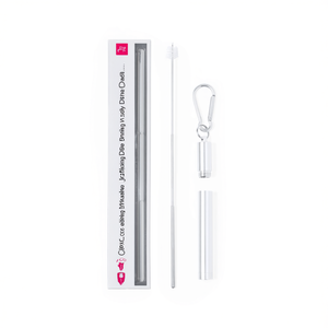 Pailles à boire réutilisables écologiques Jexor Gadgets - Product Image 2