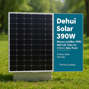 Panneau solaire monocristallin PERC Dehui Solar 390W à demi-cellules avec cellules de 210 mm certifié TUV - Product Image 3