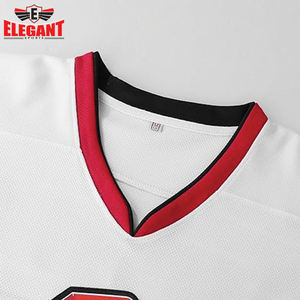2025 Pakistan-Made Lightweight Breathable Hockey Jerseys Shirts Best Product in <b>Red</b> <b>Black</b> Plus Sizes OEM Service Available - Product Image 3