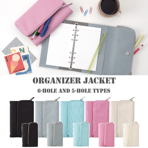 Premium Sales Splendid Quality System Planner Ring Binder Memo 6-Hole Type Fabric Book Cover - Product Image 2