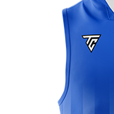 Venta al por mayor de los hombres cómodos transpirable polar gimnasio Fitness sudaderas con capucha sin mangas en relieve bordado bolsillo invierno - Product Image 3