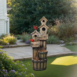 Nouvelle vente en plein air résine nid <span class=keywords><strong>d</strong></span>'oiseau artificiel jardin <span class=keywords><strong>d</strong></span>écoration fontaine <span class=keywords><strong>d</strong></span>'<span class=keywords><strong>eau</strong></span> pour cour salon arrosage Decore - Product Image 3