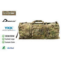 Sac de voyage tactique 120L découpé au laser, sac de transport Molle, sac de sport anti-déchirure, sac de transport robuste pour équipement lourd