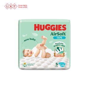 Huggies Bébé Couches AirSoft Premium Tape Diaper M 52S Huggies Couches pour Bébés Malaisie Direct Usine Vente En Gros Export - Product Image 3