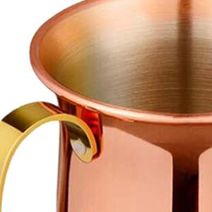 Taza de metal de cobre al por mayor, bebida fina buena para la salud, taza de mula de Moscú de la mejor calidad a bajo precio - Product Image 3