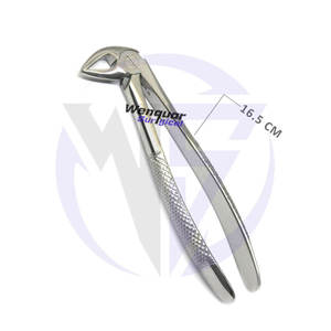 Pinzas de extracción de dientes de dentista Fig.33 Alicates quirúrgicos para extracción de dientes de raíz inferior, embalaje personalizado de instrumento dental manual - Product Image 1