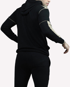 เสื้อสเวตเชิ้ตผู้ชายผ้าฟลีซคอตตอน 100% คุณภาพสูง งานปัก ดีไซน์ฤดูใบไม้ร่วง น้ำหนัก 400 กรัม ไซส์ใหญ่พิเศษ ทรงโอเวอร์ไซส์ ผ้าหนา - Product Image 2