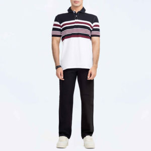 Polos à manches courtes pour hommes, panneau de travail 100% coton, disponible en couleurs personnalisées et logo de haute qualité, nouvel arrivage - Product Image 1