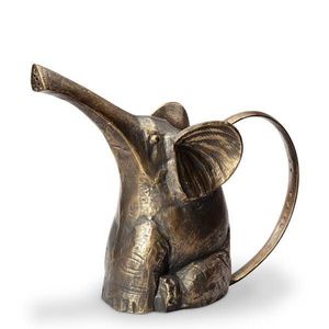 Nhôm điêu khắc <span class=keywords><strong>Elephant</strong></span> Antique vàng bảng & trang trí nội thất dấu trung tâm mảnh bảng Top một món quà đáng yêu cho bất kỳ dịp - Product Image 1