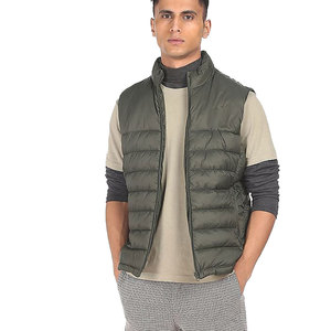 Latest Design Water Resistant Packable Gilet <b>Jacket</b> Side Pockets <b>Puffer</b> <b>Jacket</b> Made in Nylon Polyester Gilet <b>Jacket</b> - Product Image 3