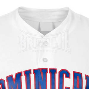 เสื้อเบสบอลเปล่าแบบกำหนดเอง ระบายอากาศได้ดี ไซส์ใหญ่พิเศษ โพลีเอสเตอร์ 100% ชุดยูนิฟอร์มออกแบบเองได้ - Product Image 4