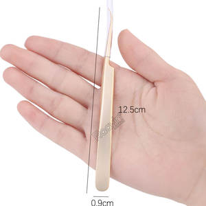 Pince à épiler d'extension de cils en acier inoxydable de haute qualité nouvelle pince à cils Design à vendre - Product Image 5